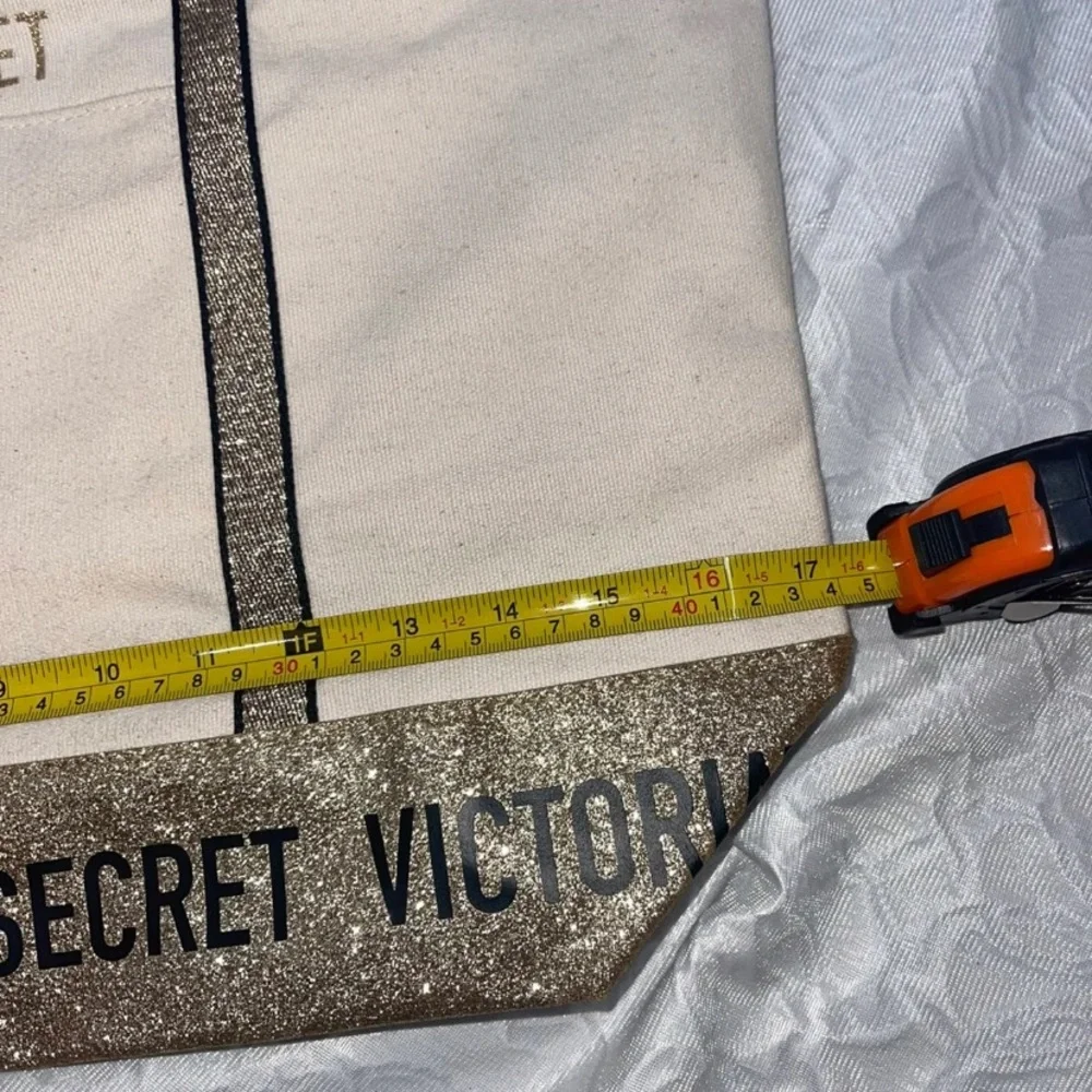 New Large canvas tote/bag Victorias Secret